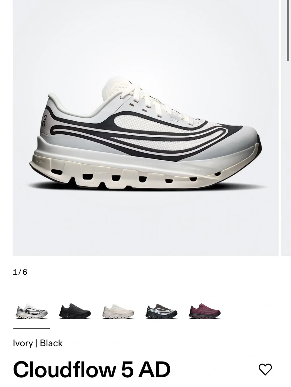 Women’s Athletic Running Shoes - White and Black